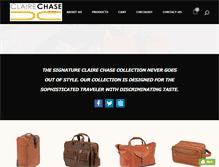 Tablet Screenshot of clairechase.com